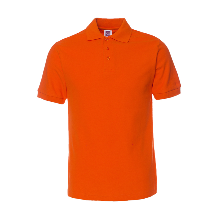 定制橙色POLO衫,订做桔色P