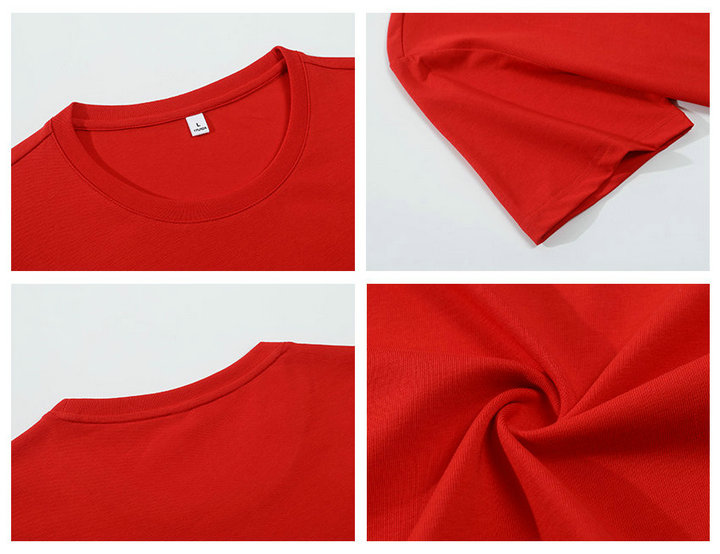 高品质纯棉+SORONA纤维t恤,圆领文化衫印字印图(图5)